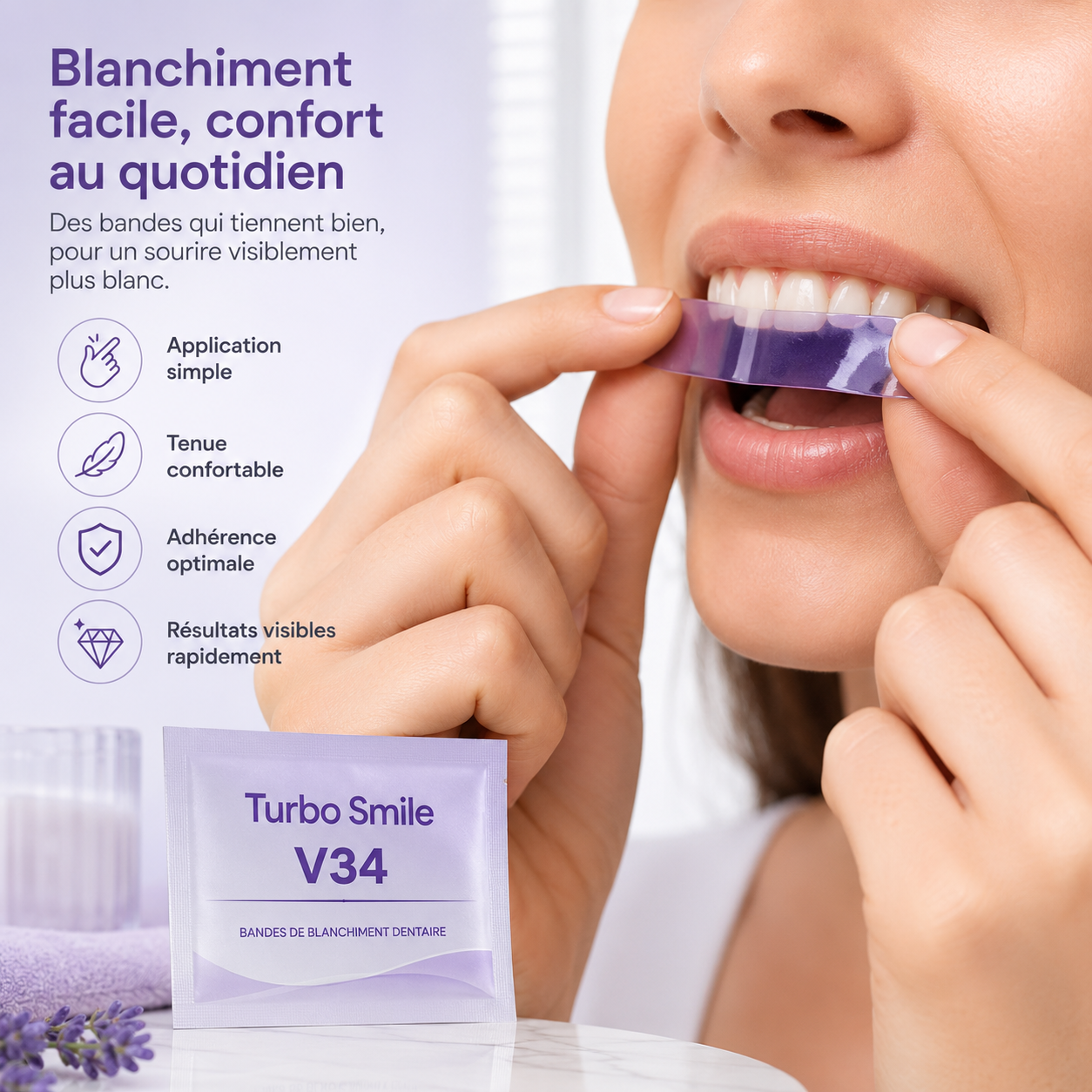 Bandes blanchissantes Turbo Smile - Kit