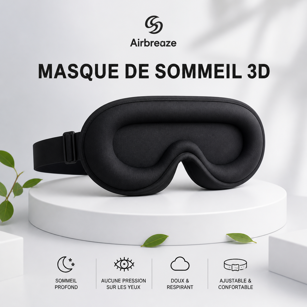 Masque de sommeil 3D TurboChared