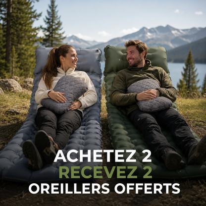 Matelas pneumatique compact ultraléger TurboChared PRO