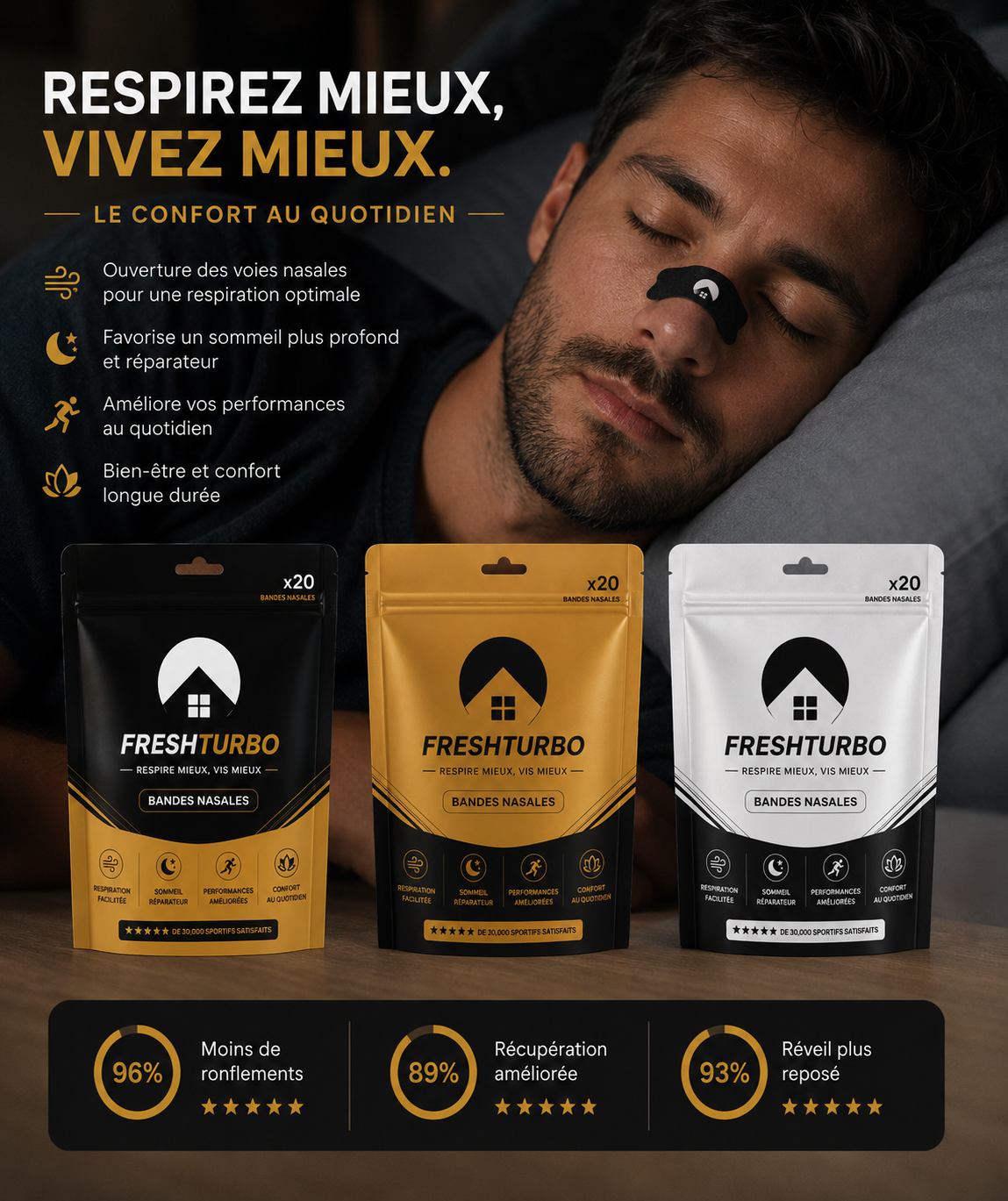 FreshTurbo Nasal Strips