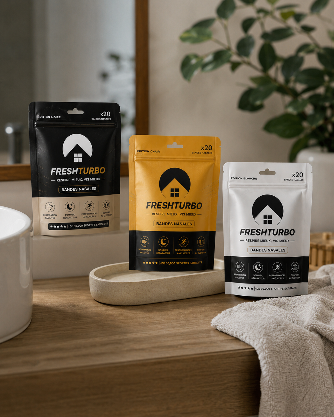 FreshTurbo Nasal Strips