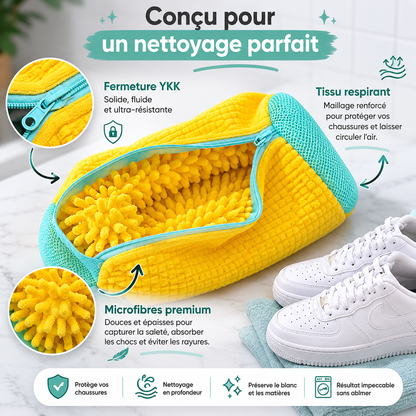 TurboChared - Sac de Lavage pour Chaussures