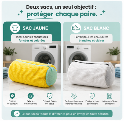 TurboChared - Sac de Lavage pour Chaussures