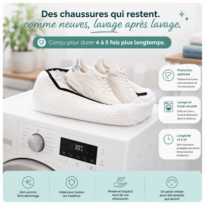 TurboChared - Sac de Lavage pour Chaussures