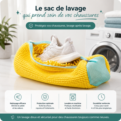 TurboChared - Sac de Lavage pour Chaussures