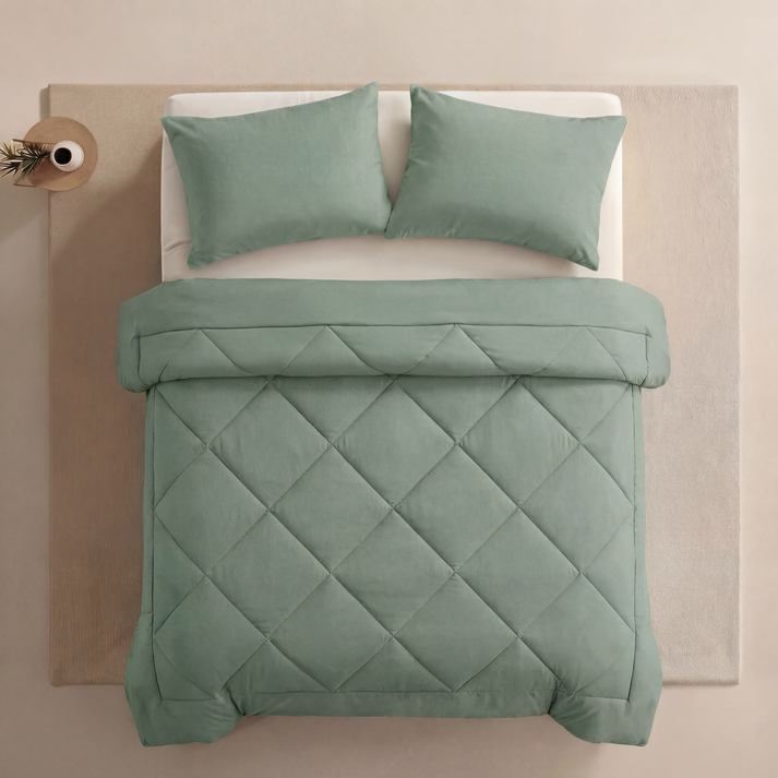 Couverture EasySleep® – La couette 2-en-1 à séchage rapide qui rend le linge de lit inutile.