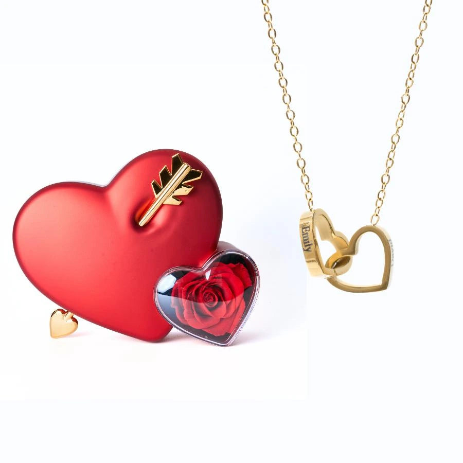 Amour Éternel & Collier Personnalisé<